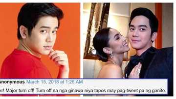 Ang daming nainis! Joshua Garcia gets flak from netizens after posting cryptic tweet amid his alleged "chat" with a female netizen