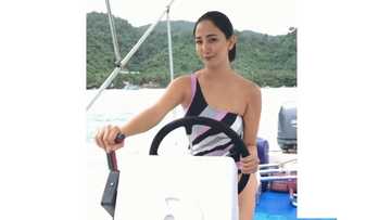 Maangas na maganda! Video of Katrina Halili confidently driving a speedboat goes viral
