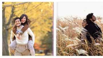 Anne at Erwan's pictures in Korea wowed the Netizens. Could this be a part of their pre-nup shoot?