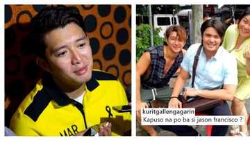 Netizens go crazy over photos of Jason Francisco on the set of a GMA show! Magiging Kapuso na ba siya?!