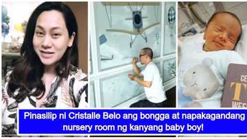 Napakasuwerteng bata! Cristalle Belo shows Baby Hunter's luxurious nursery room