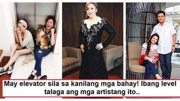 Sila ang totoong yayamanin! Luxurious celebrity homes with "bonggang" elevators