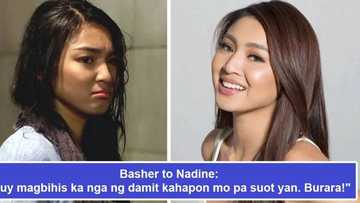 Di talaga umaatras si ate! Nadine Lustre engages in 'comment war' against basher who criticized her shirt and called her 'burara'