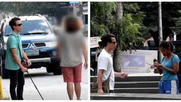 Magiging honest ka kaya? A blind man asked for help to strangers in a social experiment
