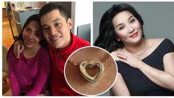 Yaya Bincai in Josh, binigyan ni Kris Aquino ng kwintas na nagkakahalaga ng mahigit 300,000 Php