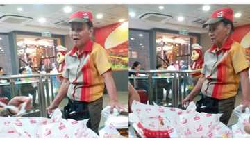 Lola na OFW, nagtatrabaho pa rin bilang crew sa Jollibee Hong Kong