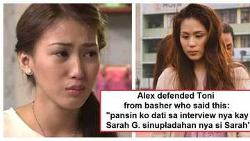 Masungit daw si ate! Alex Gonzaga responds to netizens who called her sister Toni Gonzaga “suplada” and “walang ganda”