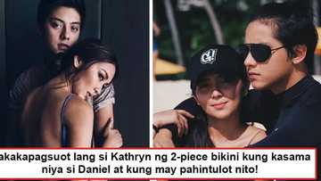 Protective lang ba o likas na seloso siya? Kathryn Bernardo reveals she can only wear two-piece swimwear if Daniel Padilla approves it