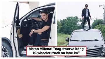 Kapamilya actor Ahron Villena suffered a terrifying accident involving a truck along C5 road: “kawawa naman si bumbum ko”