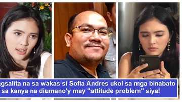 Inamin kaya niya? Sofia Andres finally speaks up about her alleged "attitude problem"