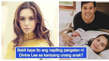 Kakaiba ang pangalan! Divine Lee shares the reason behind son's name
