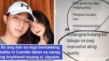 Nanay ng boyfriend, binabastos daw niya! Girl of 'Jamill' love team earns netizens ire after allegedly disrespecting boyfriend's mom