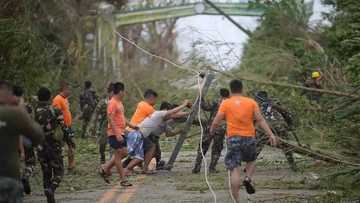 Ayon sa NDRRMC, isang milyong tao na ang naaberya ni Bagyong Ompong