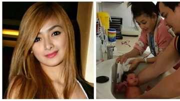 Mommy na rin siya! Mae dela Cerna of Mocha girls welcomes baby girl