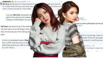 Ella Cruz gets slammed by Kpop fans for asking Sandara Park to buy her Black Pink tickets