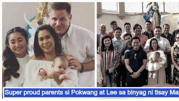 Binyag ni tisay! Baptism of Pokwang and Lee O'Brian's daughter baby Malia