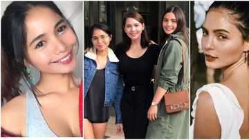 Beauty that runs in the family of Lovi Poe! Meet mommy Rowena and younger sister Yela
