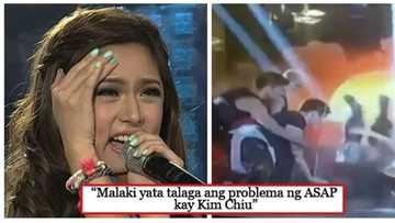 "Malaki yata talaga ang problema ng 'ASAP' sa kanya!" Kim Chiu falls again while performing on the Sunday musical variety show