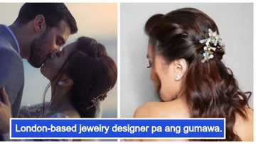 Mahal pero maganda! Rachelle Ann Go's wedding hair accessories cost 15k to 18k each