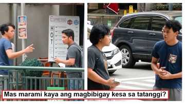 Kung ikaw ba ang nilapitan, bibigyan mo? A man who lost his wallet asks strangers for money in social experiment