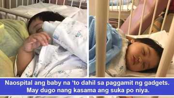 Naospital si baby dahil sa gadget! Mother shares horrifying experience when baby vomited with blood because of gadget radiation