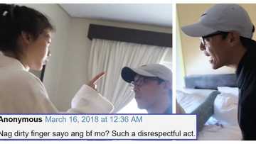 Nagmiddle finger kay Alex! Mikee Morada gets bashed over his alleged rude behavior towards girlfriend Alex Gonzaga