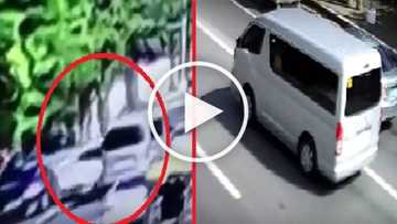 #Counterflow: Reckless driver causes violent multi-car crash in Las Piñas