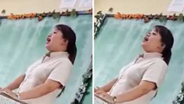 Watch this awesome Pinay teacher perform songs of Regine Velasquez, Sam Smith to entertain her students!