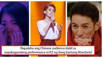 Impressed talaga ang mga Chinese! KZ Tandingan sings three Chinese songs, places third over-all in Singer 2018