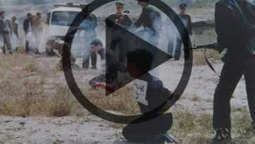 This video shows horrifying public execution in China while crowd is watching