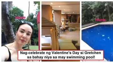 Simpleng celebration! Gretchen Barretto enjoys Valentine’s Day beside swimming pool of her lavish house