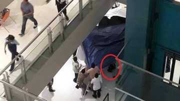 Another SM suicide incident! Man jumps off 5th floor of SM Megamall, crashes down to lower ground floor