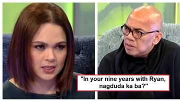 Swinerte ba si Juday? Boy Abunda asked Judy Ann Santos if she ever suspected husband Ryan Agoncillo of cheating on her