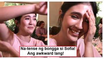 Anyare sayo 'te? Sofia Andres' awkward reaction about Diego Loyzaga's controversial video