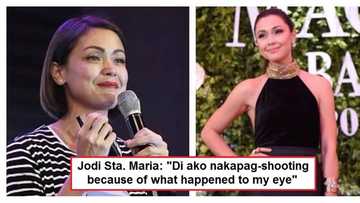 Kawawa naman! Jodi Sta. Maria opens up about her eye injury which netizens noticed when she attended the Star Magic Ball