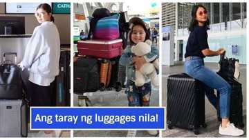 Kahit maleta nila, bongga! The expensive luggage brands local celebrities love to travel with