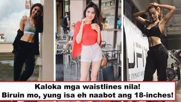 Sila na ang pinaka-fitness goal ng lahat ng kababaihan! 7 Pinay celebs with tiniest 24-inch waistlines and below