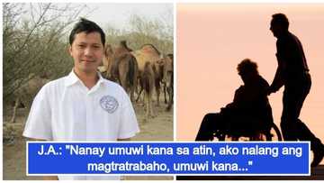 Anak ng oFw na nagtrabaho na rin abroad, pinauwi na ang inang matagal nang di nakabalik sa Pinas
