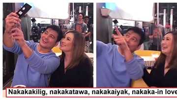 Wala pa ding kupas! The super kilig behind the scenes of Sharon Cuneta and Gabby Concepcion's TVC