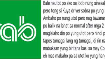 Grabe naman yun! Pinoy accidentally farts in Grab car but his driver remained professional