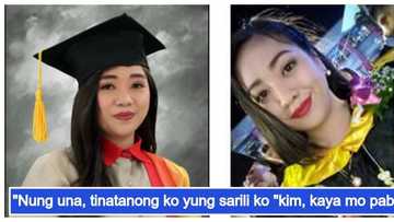 Working student na ilang beses nang muntik sukuan ang trabaho at pag-aaral, ngayon, graduate na