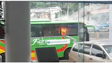 Pasahero ng bus na lumiyab, isinalaysay ang kanyang nasaksihan