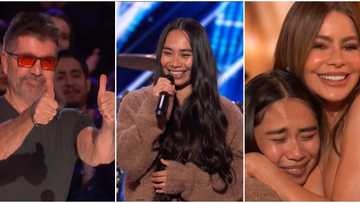 Fil-Am singer Jessica Sanchez gets emotional receiving golden buzzer at AGT