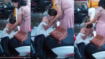 Bride, humagulgol sa labas ng reception venue dahil hindi pala umano na-book ng coordinator