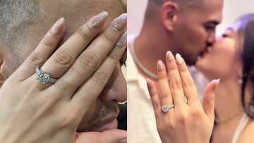 Jellie Aw's ring draws attention in sweet photos with Jam Ignacio