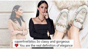 Heart Evangelista wears Gucci slip-ons and Versace barrettes with jaw-dropping price tags