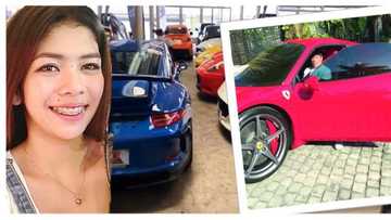 'Hipon' Herlene, ipinakita ang magagarang car collection ni Willie Revillame