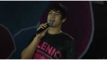 Piolo Pascual, sumampa sa entablado ng 'Leni-Kiko' Miting De Avance sa Bicol