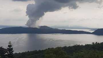 Taal Volcano roars anew with 5 earthquakes recorder over the past 24 hours