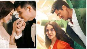 Marian Rivera at Dingdong Dantes, dumalo sa #Rewind poster reveal sa ABS-CBN compound